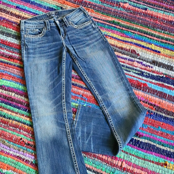 Silver Aiko Jeans - Picture 2 of 8